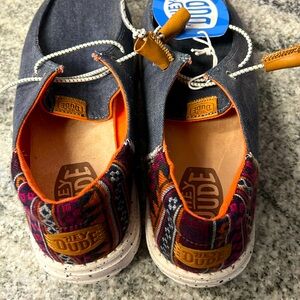 New with Tags women’s denim and Baja Wendy hey dudes